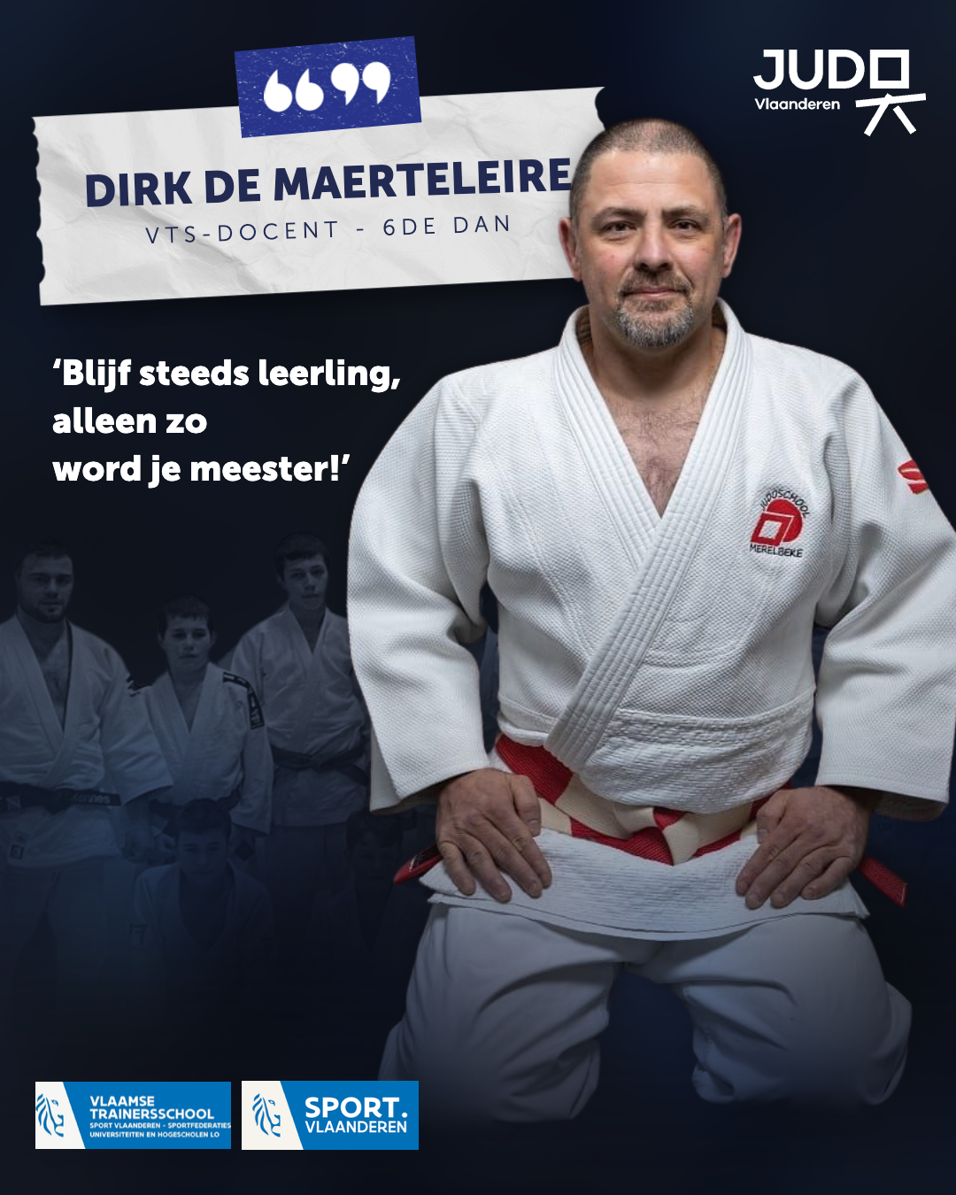 Dirk De Maerteleire Wordt Technisch Directeur Bij Jv Judo Vlaanderen